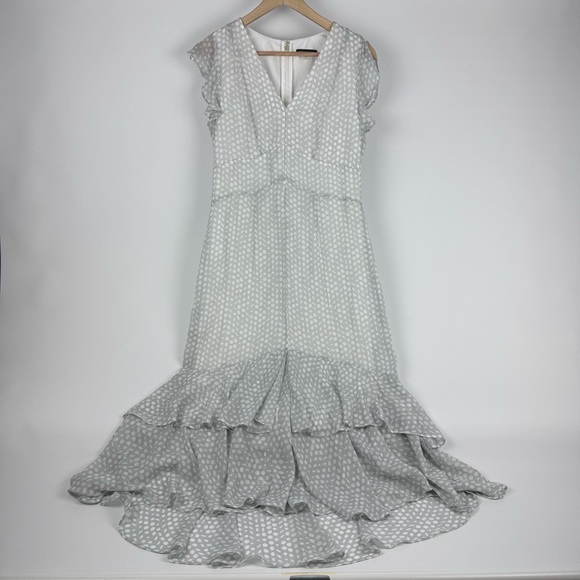 Tommy Hilfiger Dresses & Skirts - Tommy Hilfiger Women’s Size 6 Polka Dot Ruffle Hem Maxi Dress – Elegant & Flowy